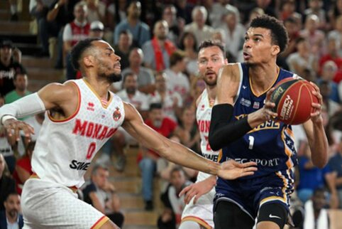 Wembanyamos pasirodymą nustelbusi „Monaco“ – Prancūzijos čempionė