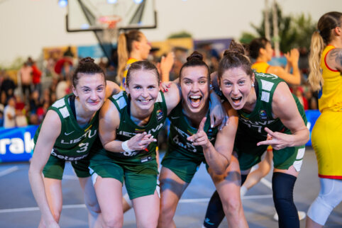 K. Nacickaitės metimai Lietuvos 3x3 rinktinę atvedė į antrą vietą turnyre Lenkijoje