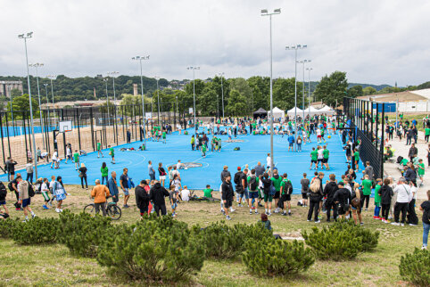 Kaune įvyko „Žalgirio“ 3x3 krepšinio turnyras