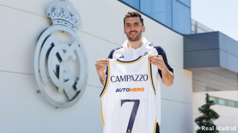 F. Campazzo sugrįžo į „Real“