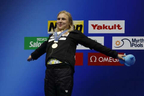 Atskleistas R. Meilutytės uždarbis iš geriausio karjeros pasaulio čempionato