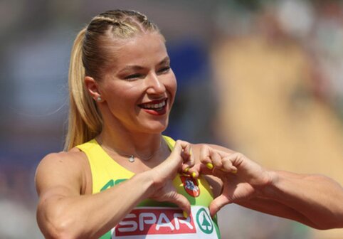 Iš naujo lengvąją atletiką pamilusi M. J. Morauskaitė: esu ne iš prasto molio drėbta