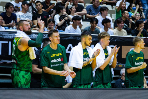 Lietuvos ir Latvijos rungtynėse – Bertanio išvarymas, ryškus Sirvydis ir triuškinama pergalė