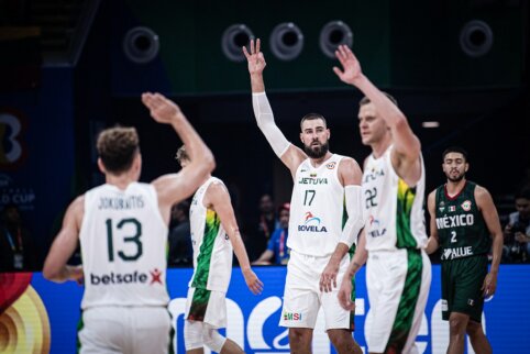 Meksikos pasipriešinimą įveikusi Lietuvos rinktinė – kitame pasaulio čempionato etape