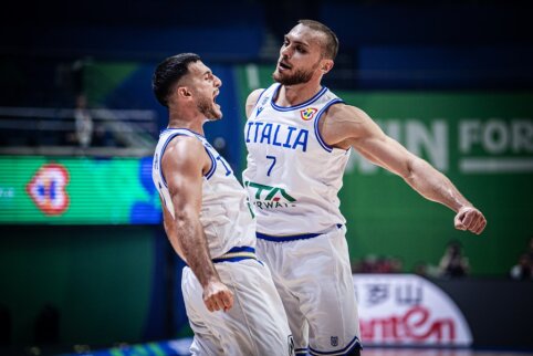 Puerto RIko rinktinės pasipriešinimą palaužę italai – PČ ketvirtfinalyje