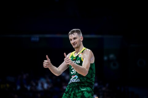 Paskelbta, kurie Lietuvos rinktinės žaidėjai žais prieš Slovėniją