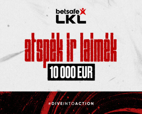 LKL spėlionėje – šansas laimėti 10 tūkst. eurų