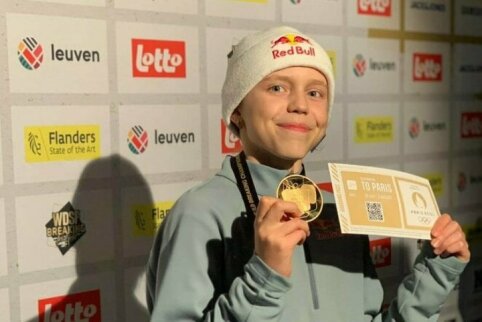 Breiko šokėja D. Banevič: „Savo šaliai – Lietuvai – labai norėjau padovanoti bilietą į olimpiadą“