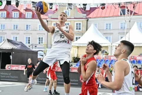 Sėkmingas startas: pasaulio jaunimo 3x3 čempionate lietuviai iškovojo 2 pergales