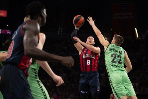 Pirėjuje – galingas Sedekerskio dvigubas dublis ir „Baskonia“ pergalė