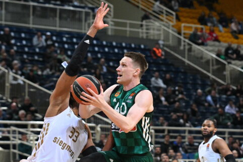 M. Grigonis svariai prisidėjo prie pratęstos „Panathinaikos“ pergalės serijos