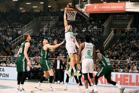 Trečias dramatiškas pralaimėjimas iš eilės: „Žalgiris“ krito prieš PAO