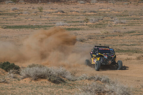 Paaiškėįo dėl ko R. Baciuška Dakaro starte prarado valandą laiko