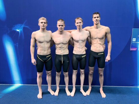 Plaukimo rinktinės vasaros čempionatams