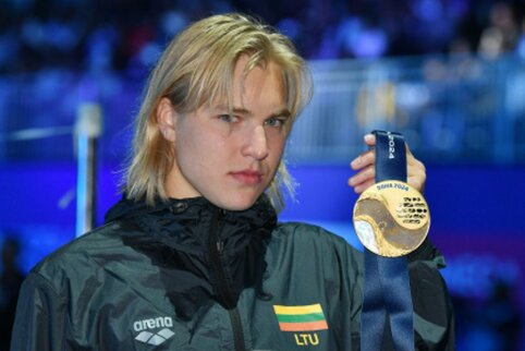 Trečią kartą iš eilės pasaulio čempione tapusi R. Meilutytė: „Tai yra labai svarbus momentas“