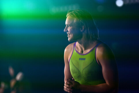 Po olimpiados atsitiesusi R. Meilutytė triumfavo varžybose Švedijoje