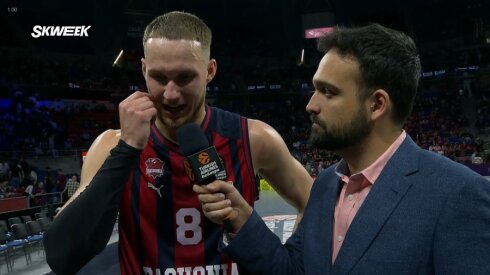 Kapitono pasirodymas: T. Sedekerskis atvedė „Baskonia“ į Eurolygos atkrintamąsias