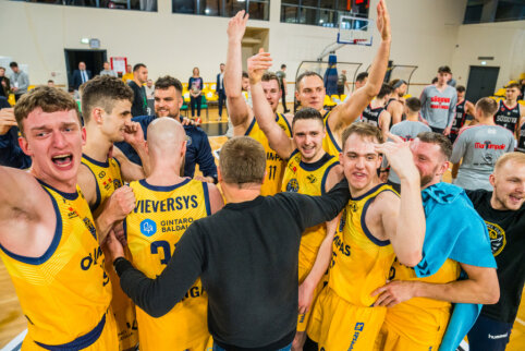 Dramatiškoje NKL serijoje dėl bronzos – Palangos „Olimpo“ triumfas
