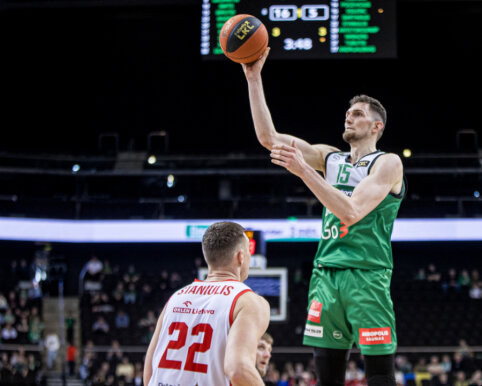 Mažeikių ekipą sutriuškinęs „Žalgiris“ – per pergalę nuo pirmos vietos reguliariajame sezone