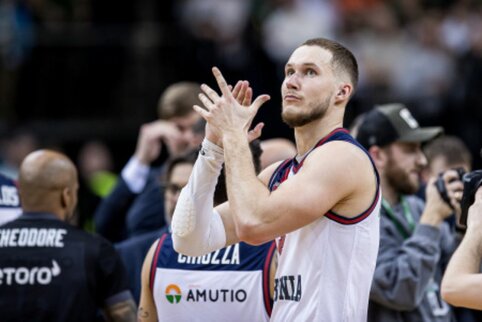 Neįtikėtinose 253 taškų rungtynėse Ispanijoje – T. Sedekerskio ir „Baskonia“ pergalė