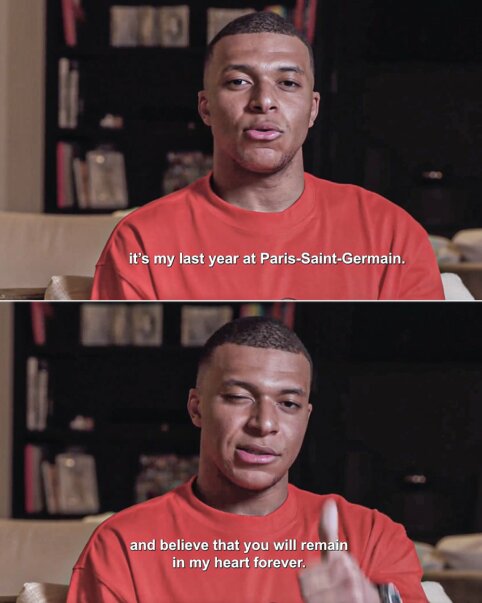 K. Mbappe paskelbė apie savo išvykimą iš PSG