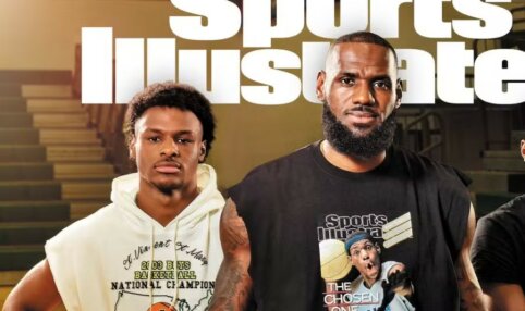 Tėvo ir sūnaus duetas – realybėje: LeBrono Jameso sūnų naujokų biržoje pakvietė „Lakers“