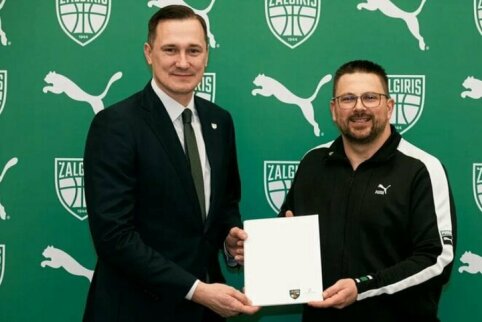 „Žalgiris“ pasirašė bendradarbiavimo sutartį su PUMA