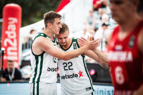 Lietuvos 3x3 rinktinė – Europos čempionato atkrintamosiose