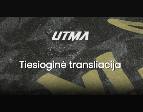 UTMA tiesiogiai transliacija internetu – žiūrėkite didžiausią kovinio sporto renginį Lietuvoje