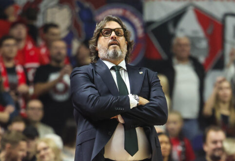 A. Trinchieri pasitinka paskutinę Eurolygos reguliariojo sezono atkarpą: „Tikiu, kad galime parodyti geriausią savo žaidimą“