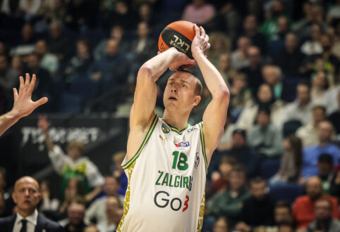 23 iš eilės: „Žalgiris“ užtikrintai triumfavo Utenoje