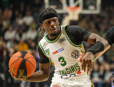 „Žalgiris“ išvykoje užtikrintai įveikė Eurolygos autsaiderius