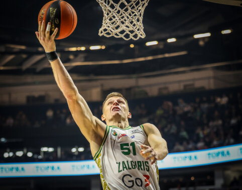 Paskutinėse namų rungtynėse „Žalgiris“ sugriovė planus „Partizan“ ekipai