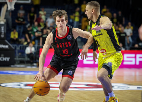 „Rytas“ pasiekė rezultatyvią pergalę Šiauliuose