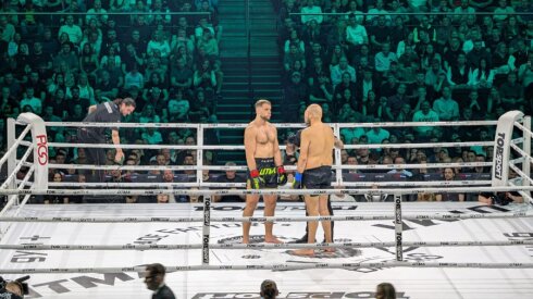 „UTMA 12“ M. Rimdeika kojomis pasiekė pergalę prieš belgą, S. Belinis pranoko M. Perednį