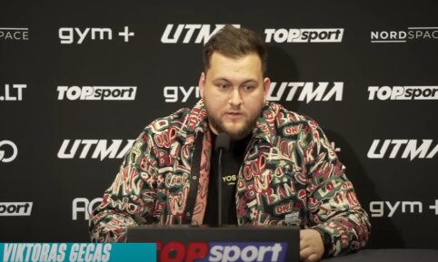 UTMA vadovas V. Gecas – apie premijas, kitą D. Dirksčio varžovą ir E. Stanionio kovą Kaune