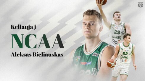 Dar vienas „Žalgirio“ talentas keliasi į NCAA
