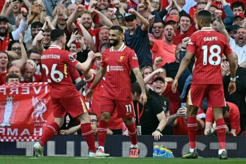 „Tottenham“ ekipą palaužęs „Liverpool“ klubas –  Anglijos „Premier“ lygos čempionai