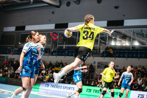 Pergalės namuose neužteko – Lietuvos rankininkės liko per žingsnį nuo pasaulio čempionato