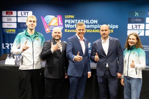 Oficialu: Kaune įvyks pasaulio šiuolaikinės penkiakovės čempionatas