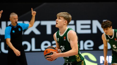 Abu Dabyje – dar viena puiki jaunųjų žalgiriečių pergalė