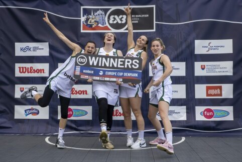Istorinis įvykis – visos keturios 3x3 rinktinės pateko į Europos čempionatą