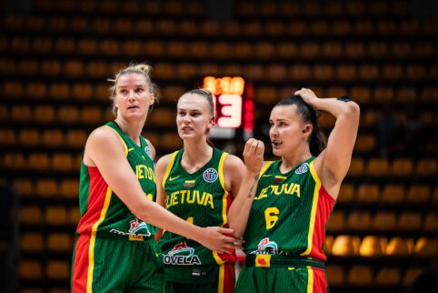 Europos čempionato starte – Lietuvos moterų rinktinės pergalė prieš Slovėniją