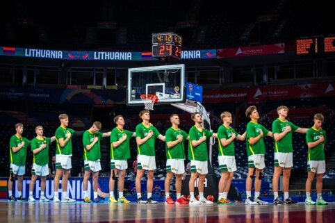 Lietuvos U18 rinktinę Europos čempionato aštuntfinalyje įveikė iki tol be pergalių žengę latviai