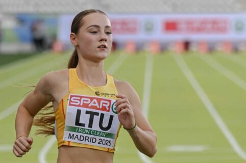 Lietuvos čempionate 19-metė sprinterė E. Rupšytė pasiekė trečią geriausią visų laikų Lietuvos rezultatą