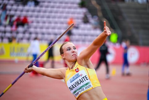 Ieties metikė O. Navikaite – trečia Europos U20 čempionate