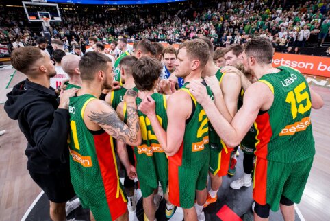 Kovoje su pratęsimu – saldi Lietuvos pergalė prieš Latviją