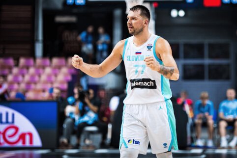 Europos čempionate – L. Dončičiaus trigubas dublis