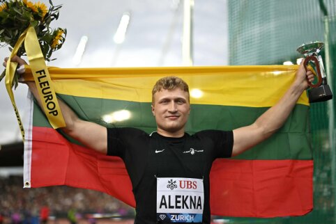 Deimantinė lygos titulą iškovojęs M. Alekna: „Tai man yra labai vertinga pergalė“