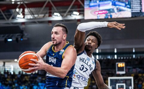 Be G. Antetokounmpo rungtyniavę graikai įsirašė pirmąjį pralaimėjimą Europos čempionate